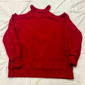 Cold Shoulder Sweatshirt NWOT